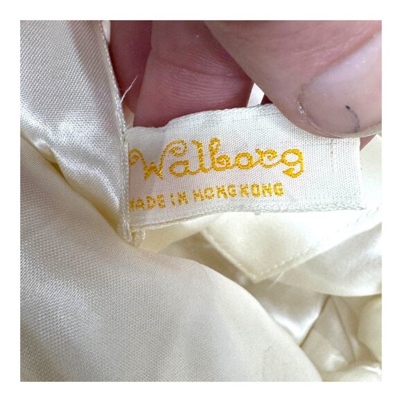 Vintage Walborg Evening Clutch Purse Kisslock Shoulder Bag Chain Strap & Gold - Picture 6 of 7